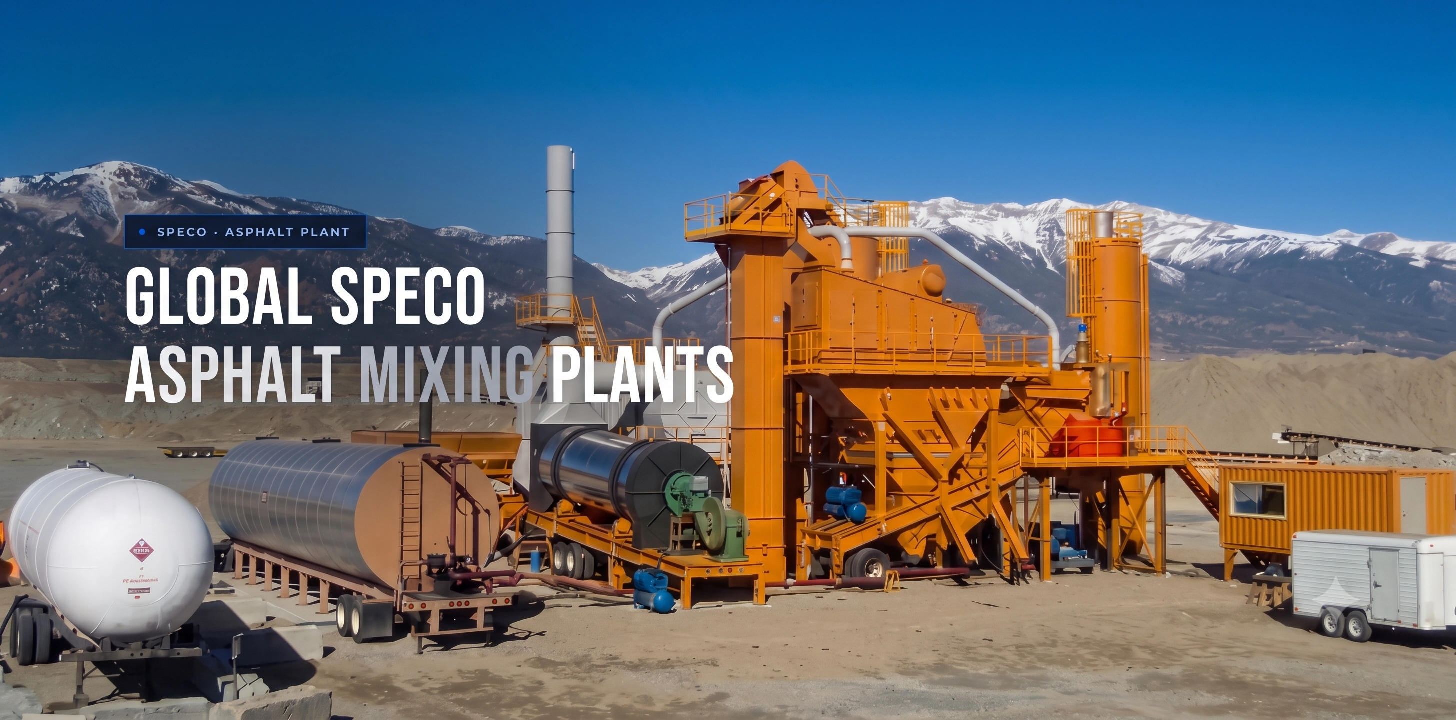 GLOBAL SPECO ASPHALT MIXING PLANTS