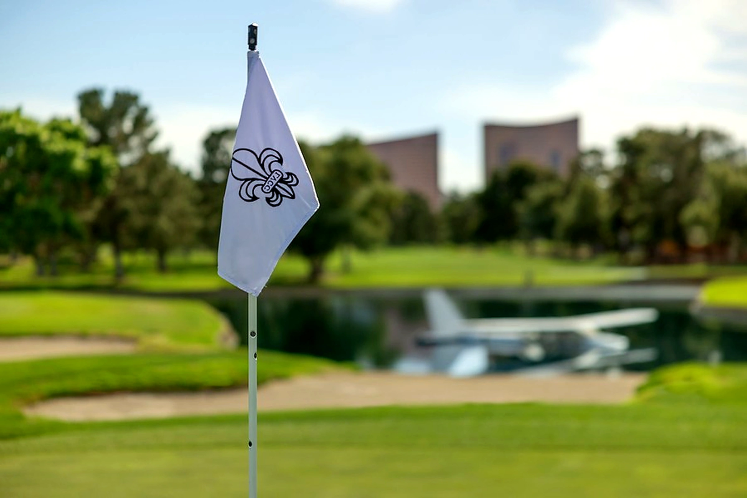 The Las Vegas Country Club의 깃발과 골프 코스
